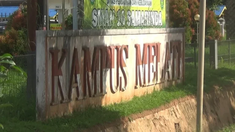 Kampus Melati di kawasan Samarinda Seberang, Samarinda, Kaltim.