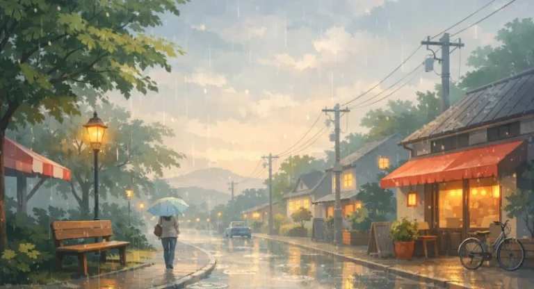 Ilustrasi: Hujan Ringan