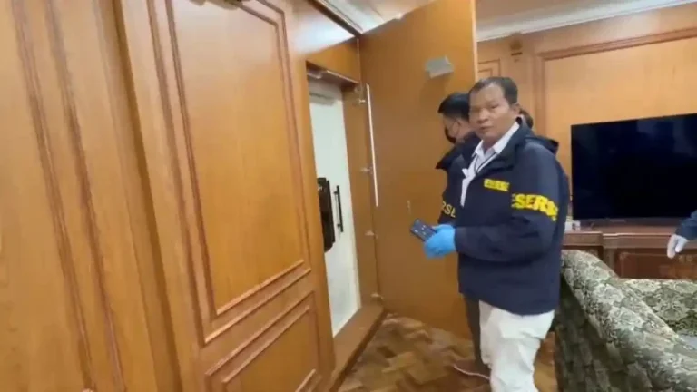 Brankas ditemukan saat menggeledah rumah di kawasan Sentul, Bogor, Jawa Barat terkait kasus dugaan korupsi dan TPPU dalam perkara PLN batu bara hingga Asabri. (IST)